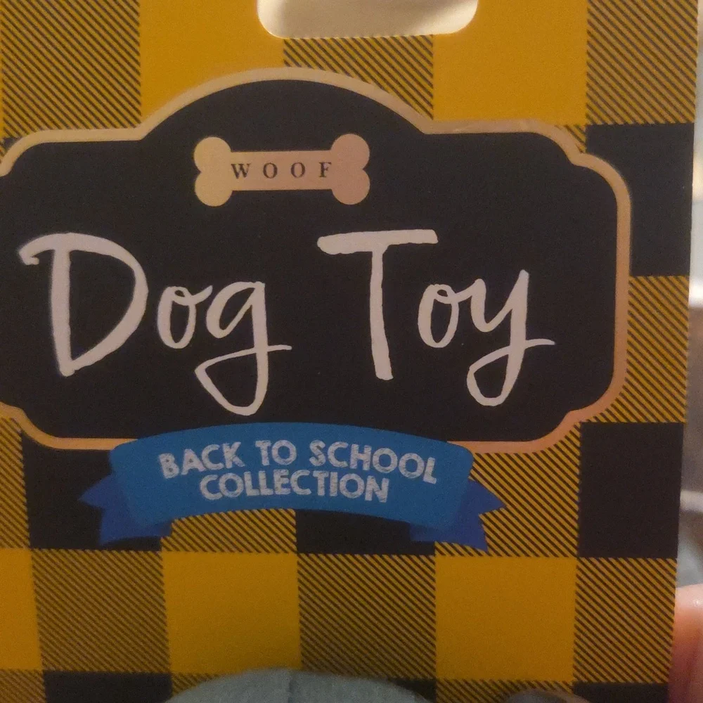 Brown and Orange Beaver Dog Toy